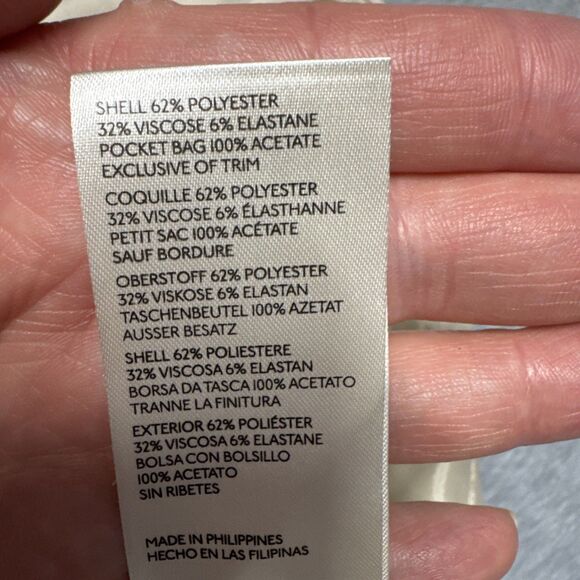 Anthropologie Maeve Tan Culottes Cropped Wide Leg Pants Womens 8 Belted Stretchy - Picture 11 of 14